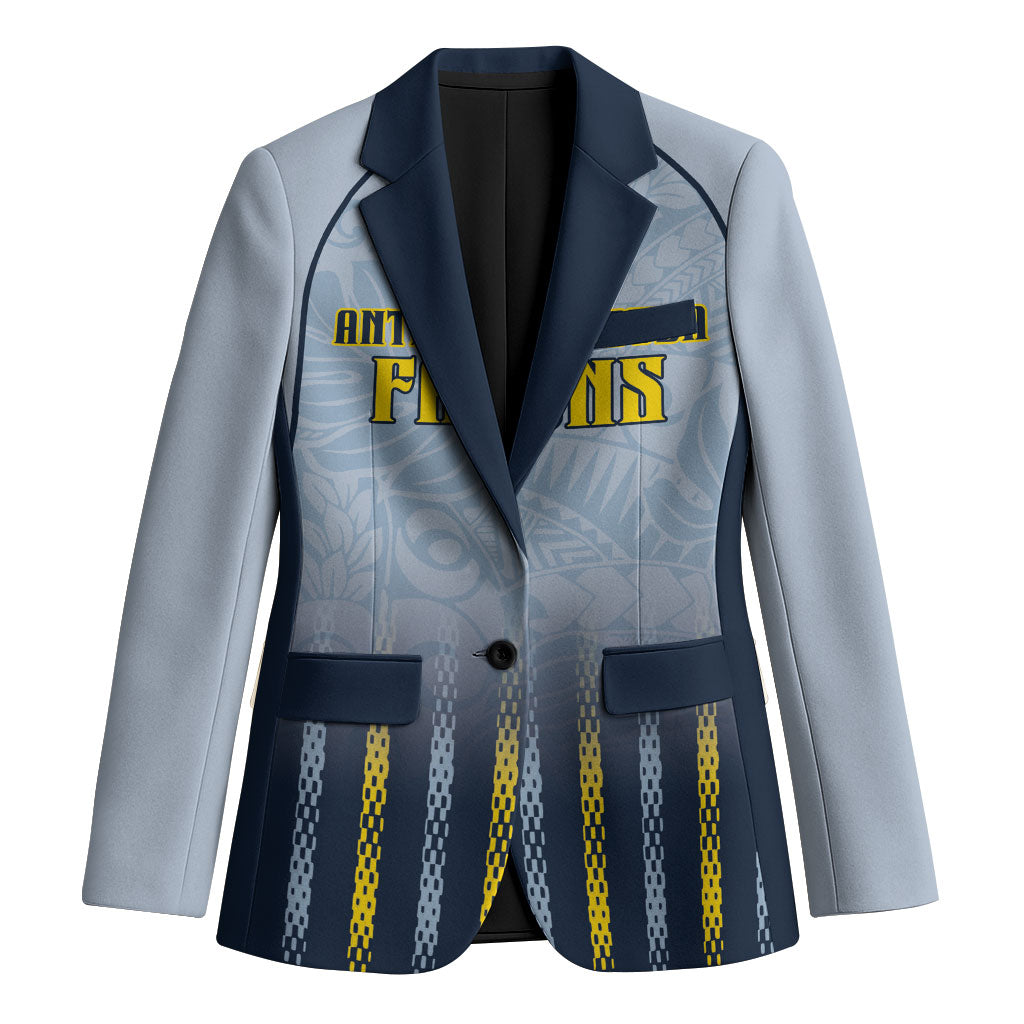 Custom Antigua And Barbuda 2026 Cricket Blazer Fly High Falcons