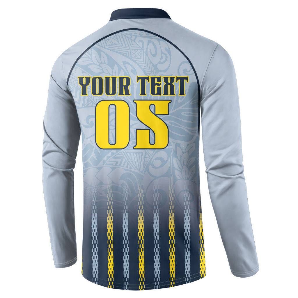 Custom Antigua And Barbuda 2026 Cricket Button Sweatshirt Fly High Falcons
