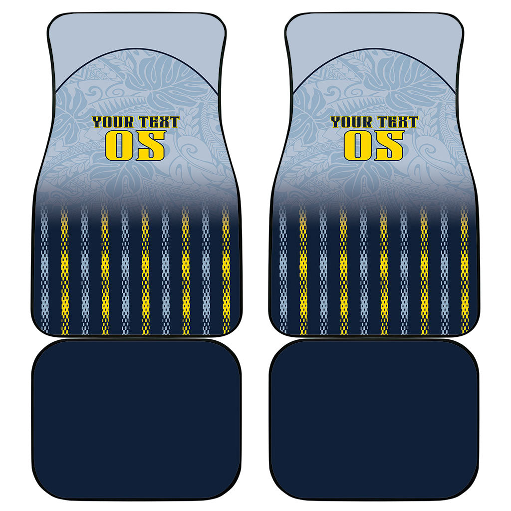 Custom Antigua And Barbuda 2026 Cricket Car Mats Fly High Falcons