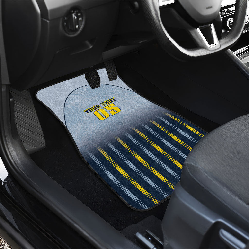 Custom Antigua And Barbuda 2026 Cricket Car Mats Fly High Falcons