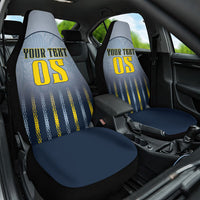 Custom Antigua And Barbuda 2026 Cricket Car Seat Cover Fly High Falcons