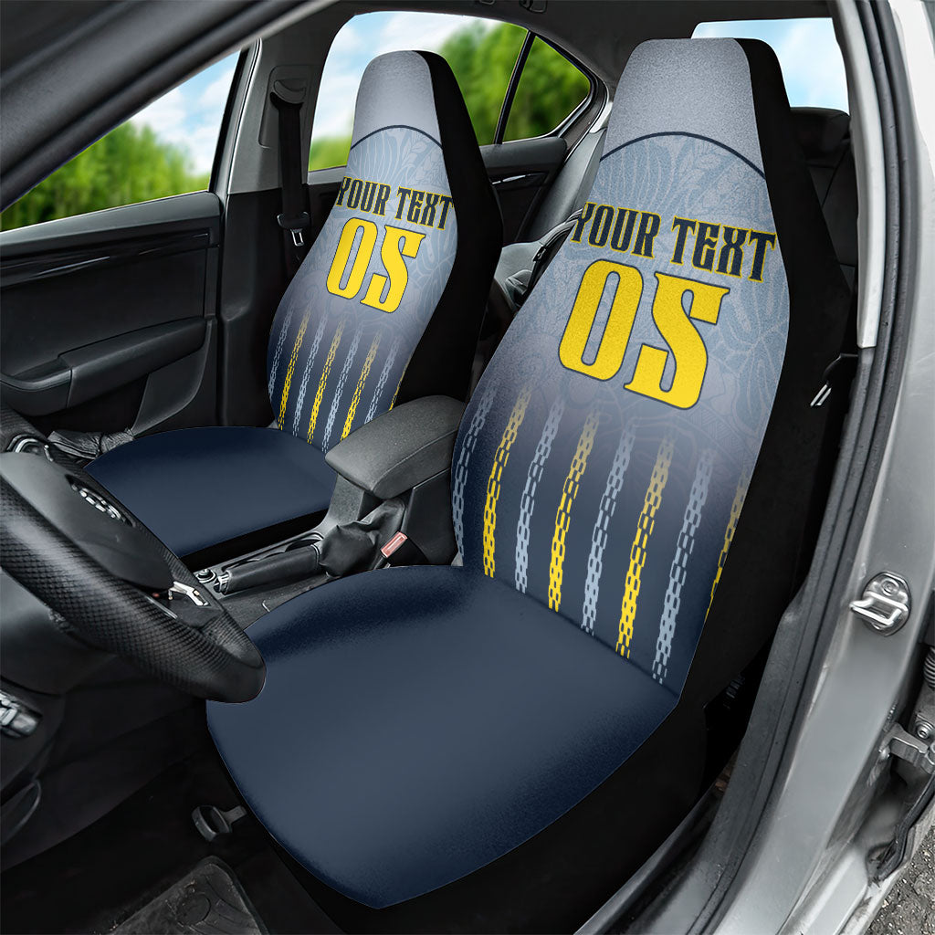 Custom Antigua And Barbuda 2026 Cricket Car Seat Cover Fly High Falcons