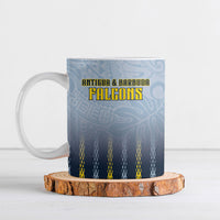 Custom Antigua And Barbuda 2026 Cricket Ceramic Mug Fly High Falcons