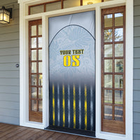 Custom Antigua And Barbuda 2026 Cricket Door Cover Fly High Falcons