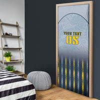 Custom Antigua And Barbuda 2026 Cricket Door Cover Fly High Falcons