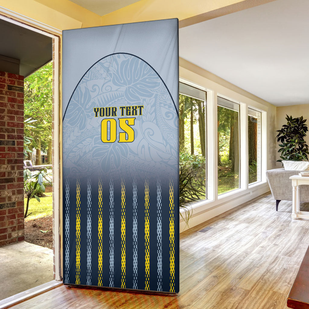 Custom Antigua And Barbuda 2026 Cricket Door Cover Fly High Falcons