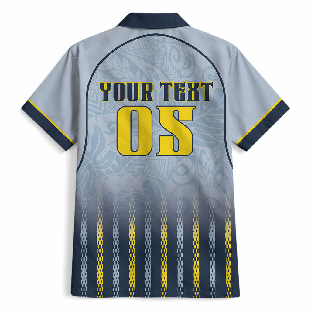 Custom Antigua And Barbuda 2026 Cricket Hawaiian Shirt Fly High Falcons