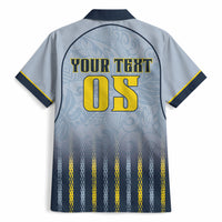 Custom Antigua And Barbuda 2026 Cricket Hawaiian Shirt Fly High Falcons