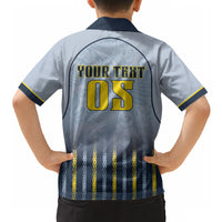 Custom Antigua And Barbuda 2026 Cricket Hawaiian Shirt Fly High Falcons