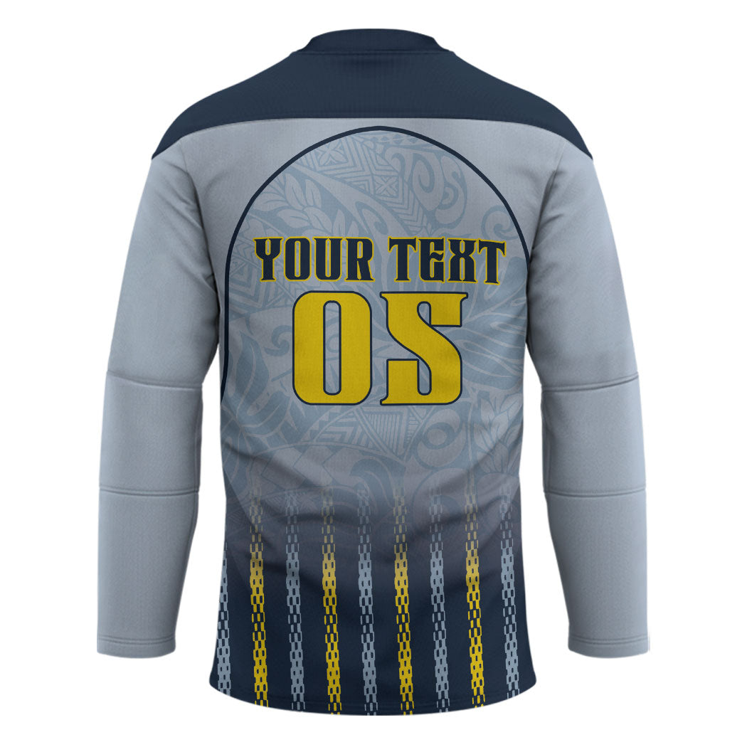 Custom Antigua And Barbuda 2026 Cricket Hockey Jersey Fly High Falcons