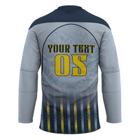 Custom Antigua And Barbuda 2026 Cricket Hockey Jersey Fly High Falcons