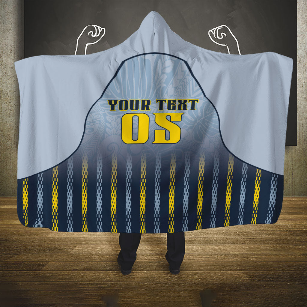 Custom Antigua And Barbuda 2026 Cricket Hooded Blanket Fly High Falcons