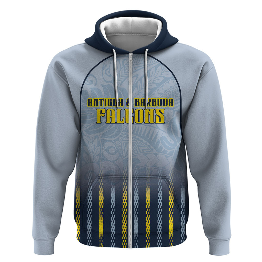 Custom Antigua And Barbuda 2026 Cricket Hoodie Fly High Falcons