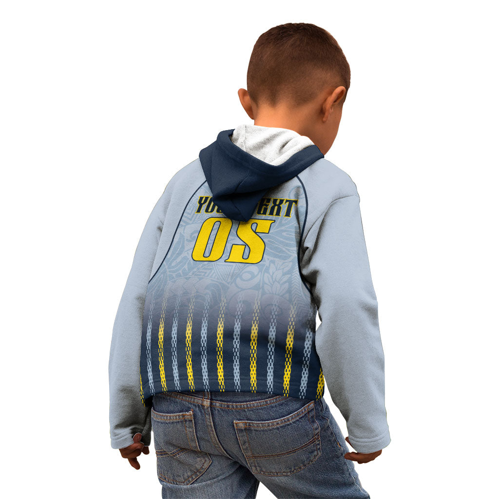 Custom Antigua And Barbuda 2026 Cricket Kid Hoodie Fly High Falcons