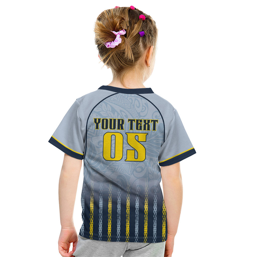 Custom Antigua And Barbuda 2026 Cricket Kid T Shirt Fly High Falcons
