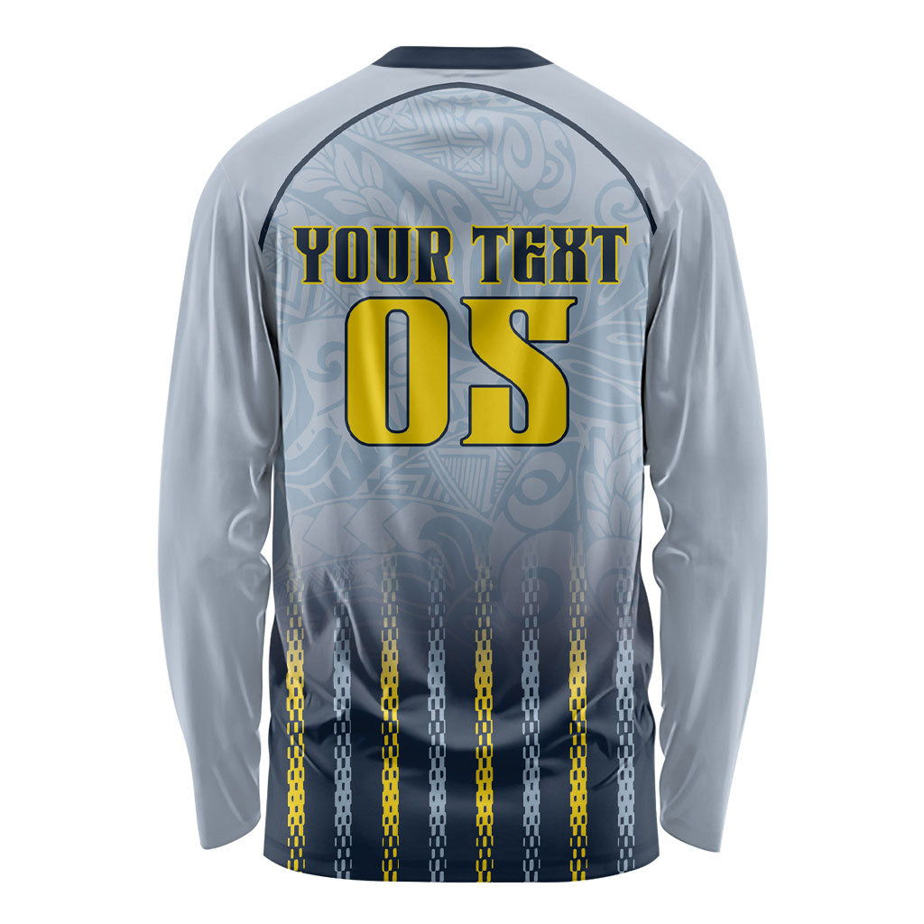 Custom Antigua And Barbuda 2026 Cricket Long Sleeve Shirt Fly High Falcons