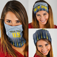 Custom Antigua And Barbuda 2026 Cricket Neck Gaiter Fly High Falcons
