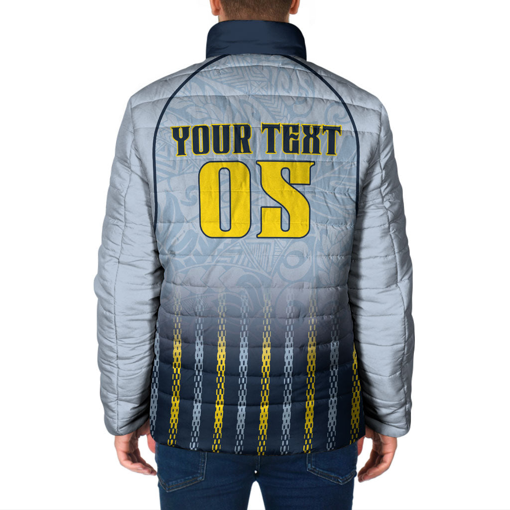 Custom Antigua And Barbuda 2026 Cricket Padded Jacket Fly High Falcons