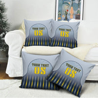 Custom Antigua And Barbuda 2026 Cricket Pillow Cover Fly High Falcons
