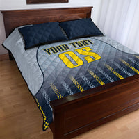 Custom Antigua And Barbuda 2026 Cricket Quilt Bed Set Fly High Falcons