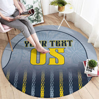Custom Antigua And Barbuda 2026 Cricket Round Carpet Fly High Falcons