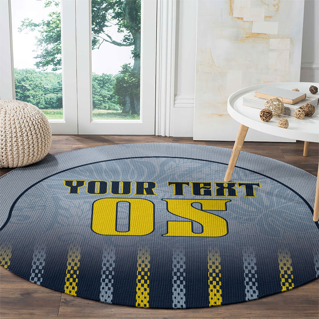 Custom Antigua And Barbuda 2026 Cricket Round Carpet Fly High Falcons