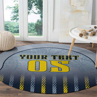 Custom Antigua And Barbuda 2026 Cricket Round Carpet Fly High Falcons