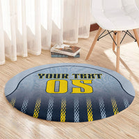 Custom Antigua And Barbuda 2026 Cricket Round Carpet Fly High Falcons