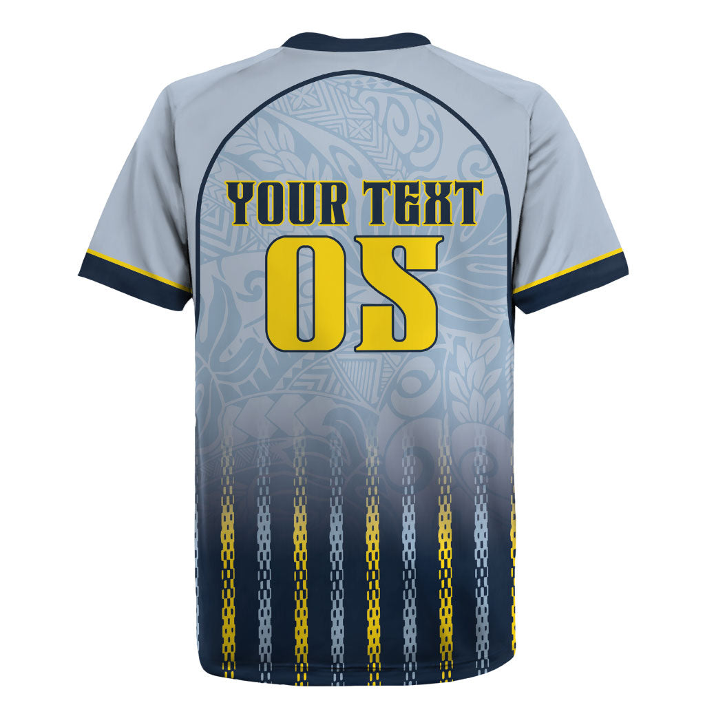 Custom Antigua And Barbuda 2026 Cricket Rugby Jersey Fly High Falcons