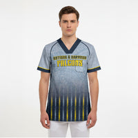 Custom Antigua And Barbuda 2026 Cricket Scrub Top Fly High Falcons