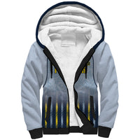 Custom Antigua And Barbuda 2026 Cricket Sherpa Hoodie Fly High Falcons