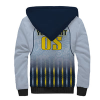 Custom Antigua And Barbuda 2026 Cricket Sherpa Hoodie Fly High Falcons