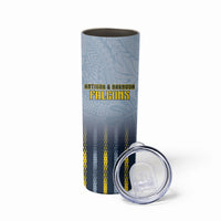Custom Antigua And Barbuda 2026 Cricket Skinny Tumbler Fly High Falcons