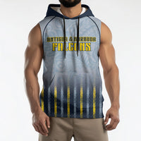 Custom Antigua And Barbuda 2026 Cricket Sleeveless Hoodie Fly High Falcons