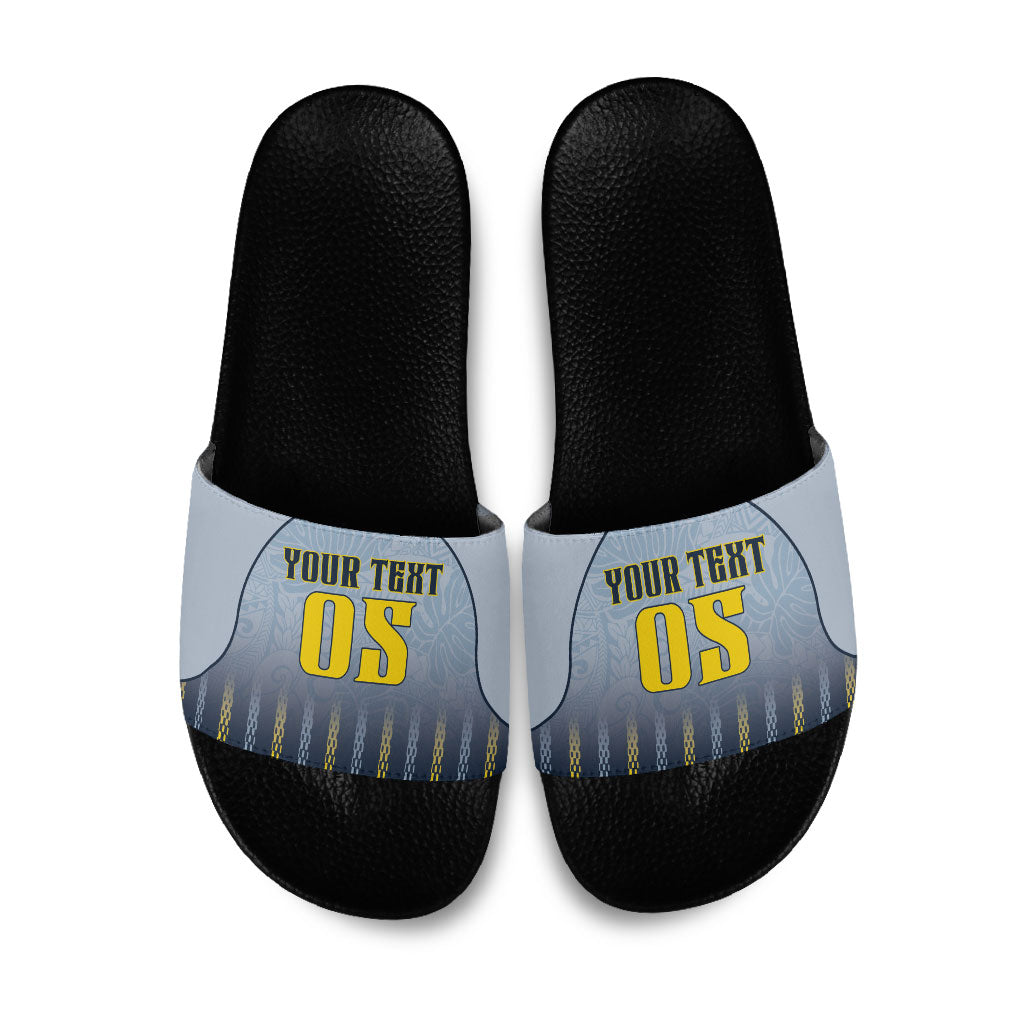 Custom Antigua And Barbuda 2026 Cricket Slide Sandals Fly High Falcons