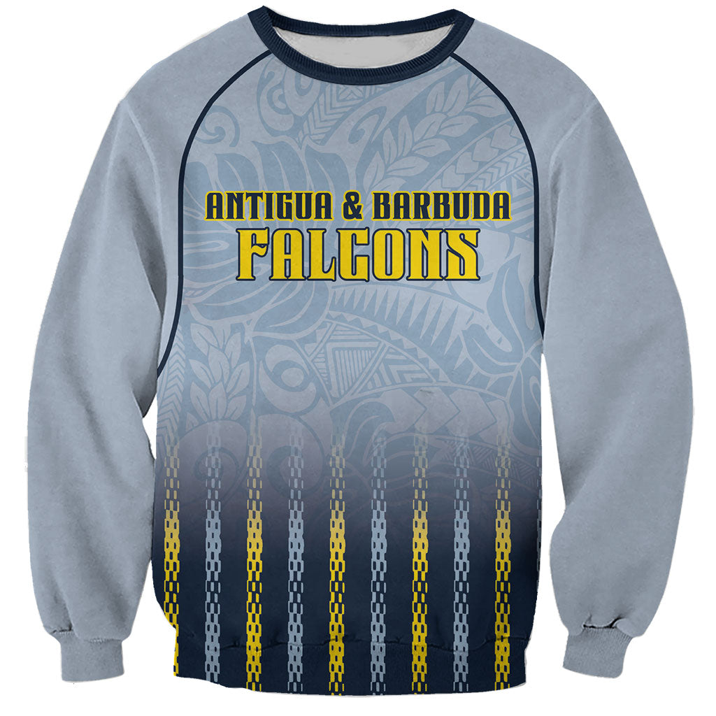 Custom Antigua And Barbuda 2026 Cricket Sweatshirt Fly High Falcons
