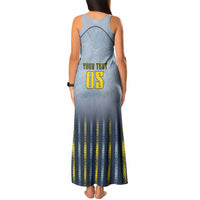 Custom Antigua And Barbuda 2026 Cricket Tank Maxi Dress Fly High Falcons