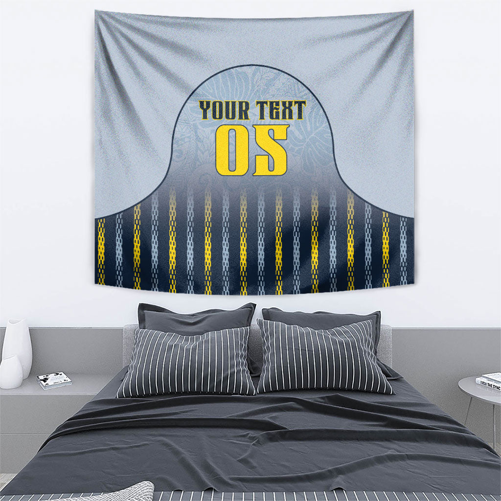 Custom Antigua And Barbuda 2026 Cricket Tapestry Fly High Falcons
