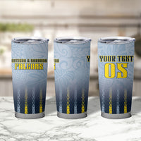 Custom Antigua And Barbuda 2026 Cricket Tumbler Cup Fly High Falcons
