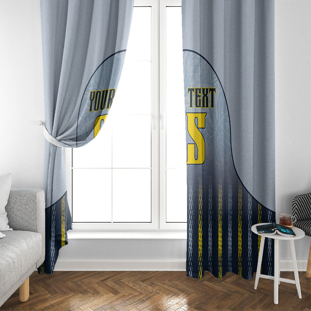 Custom Antigua And Barbuda 2026 Cricket Window Curtain Fly High Falcons