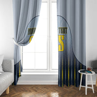 Custom Antigua And Barbuda 2026 Cricket Window Curtain Fly High Falcons