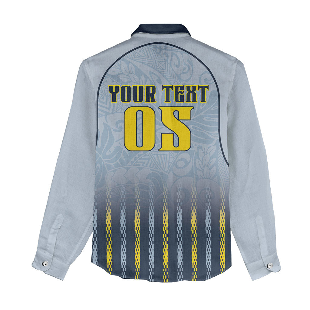 Custom Antigua And Barbuda 2026 Cricket Women Casual Shirt Fly High Falcons