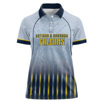 Custom Antigua And Barbuda 2026 Cricket Women Polo Shirt Fly High Falcons