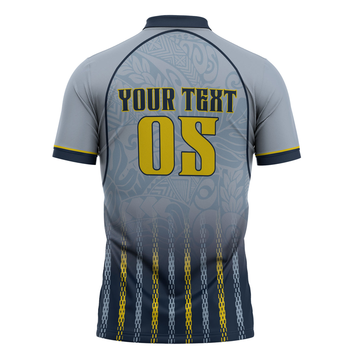 Custom Antigua And Barbuda 2026 Cricket Zipper Polo Shirt Fly High Falcons