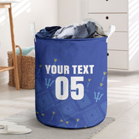 Custom Barbados 2026 Cricket Laundry Basket Tridents Rise