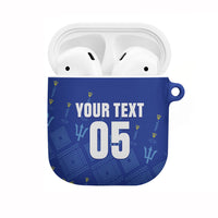 Custom Barbados 2026 Cricket AirPods Case Tridents Rise