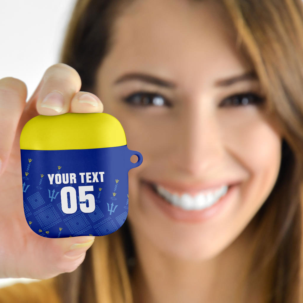 Custom Barbados 2026 Cricket AirPods Case Tridents Rise