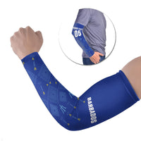 Custom Barbados 2026 Cricket Arm Sleeves Tridents Rise