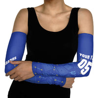 Custom Barbados 2026 Cricket Arm Sleeves Tridents Rise