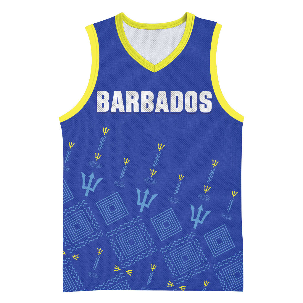 Custom Barbados 2026 Cricket Basketball Jersey Tridents Rise